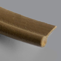 Brown piping of speaker cabinet